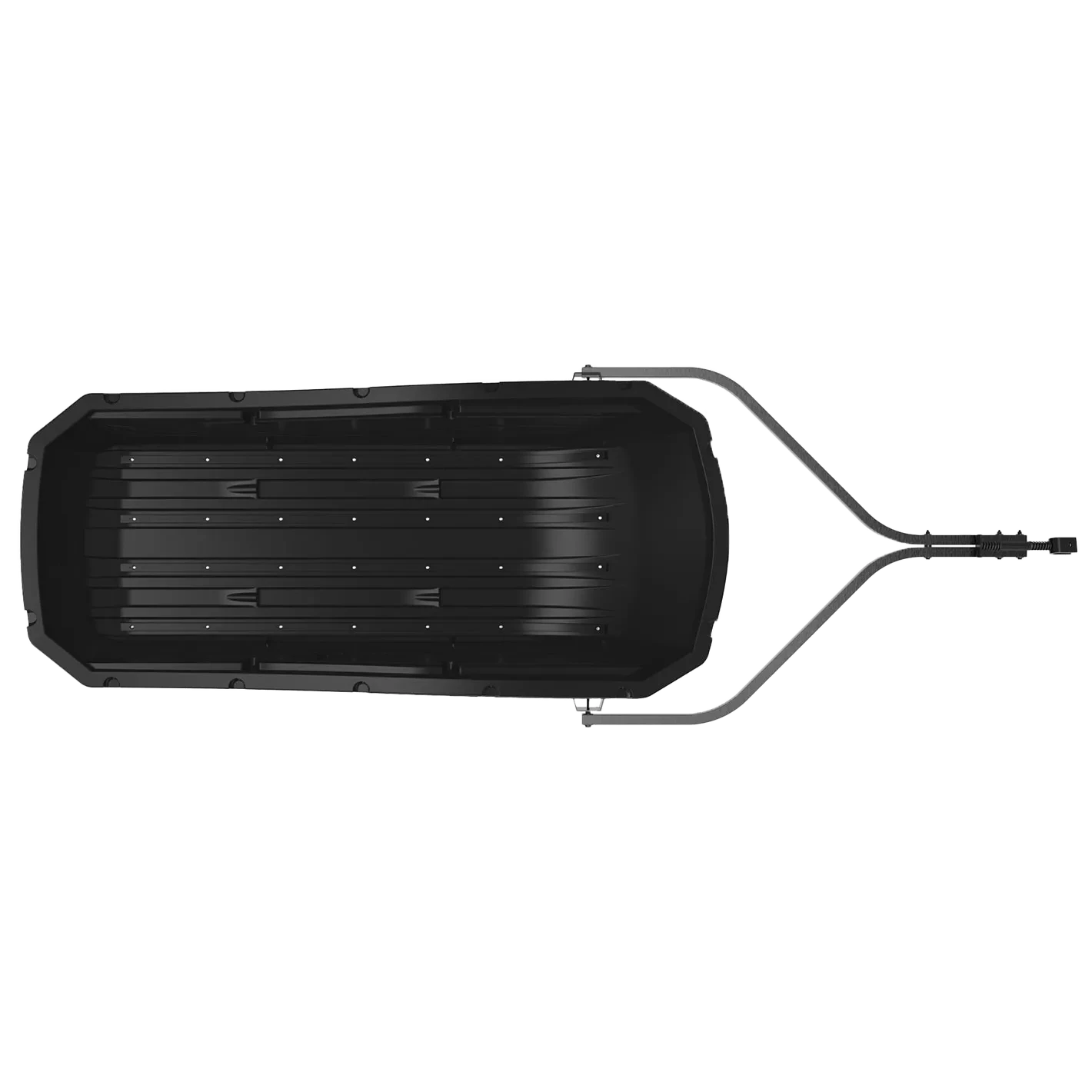 Pelican Trek Sport 68 Utility Sled With Ram-X Runners, Tow Hitch, Travel Cover & D-Ring Anchors And Straps 4 Pelican Trek Sport 68 Utility Sled With Ram-X Runners, Tow Hitch, Travel Cover & D-Ring Anchors And Straps - Image 2